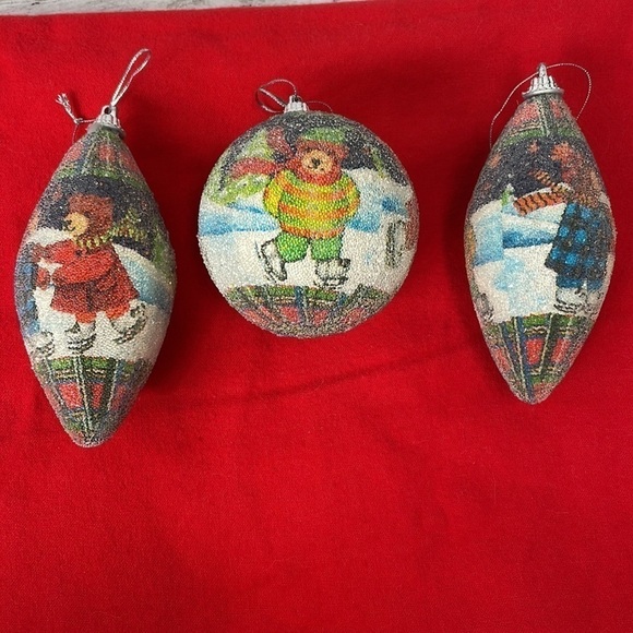 CHRISTMAS ORNAMENTS lot of 3 - Picture 7 of 7
